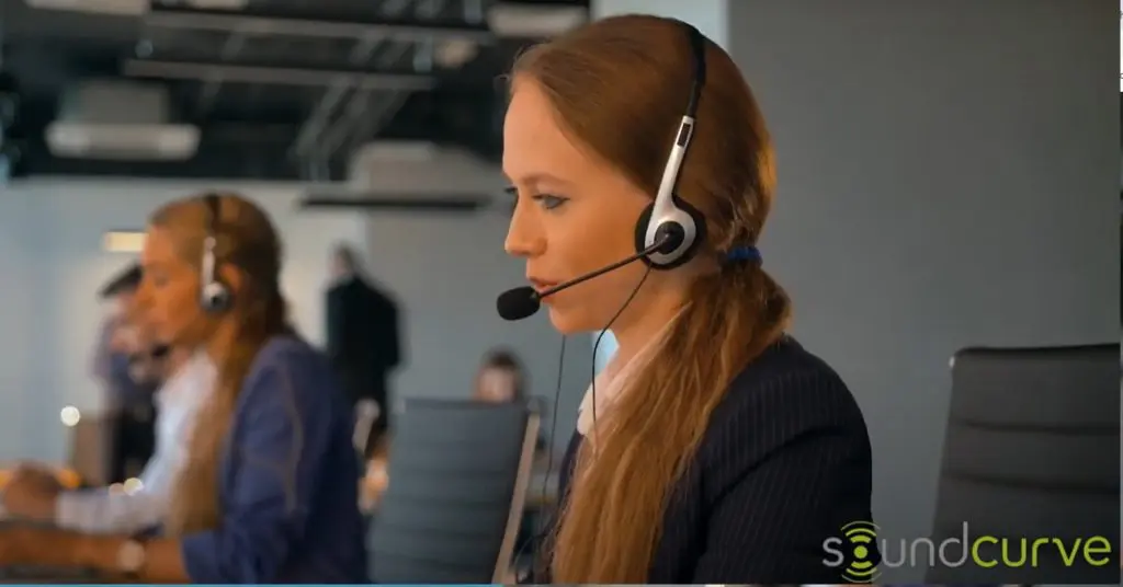 voip phone service call center people